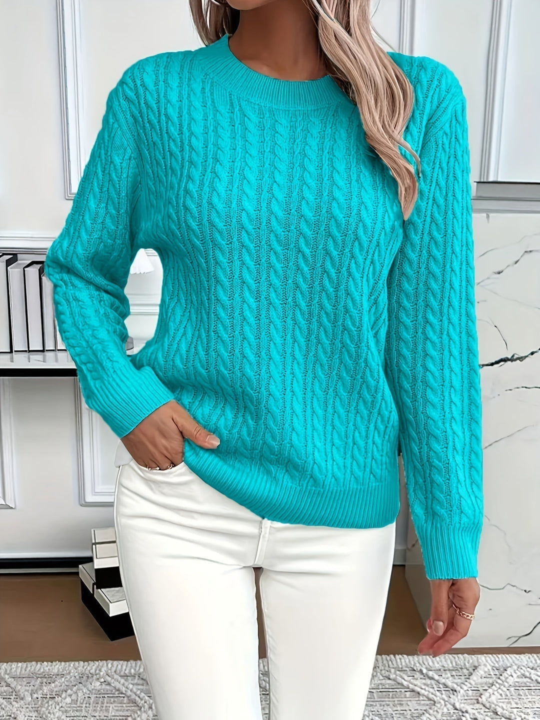 Florence - Cable Knit Sweater