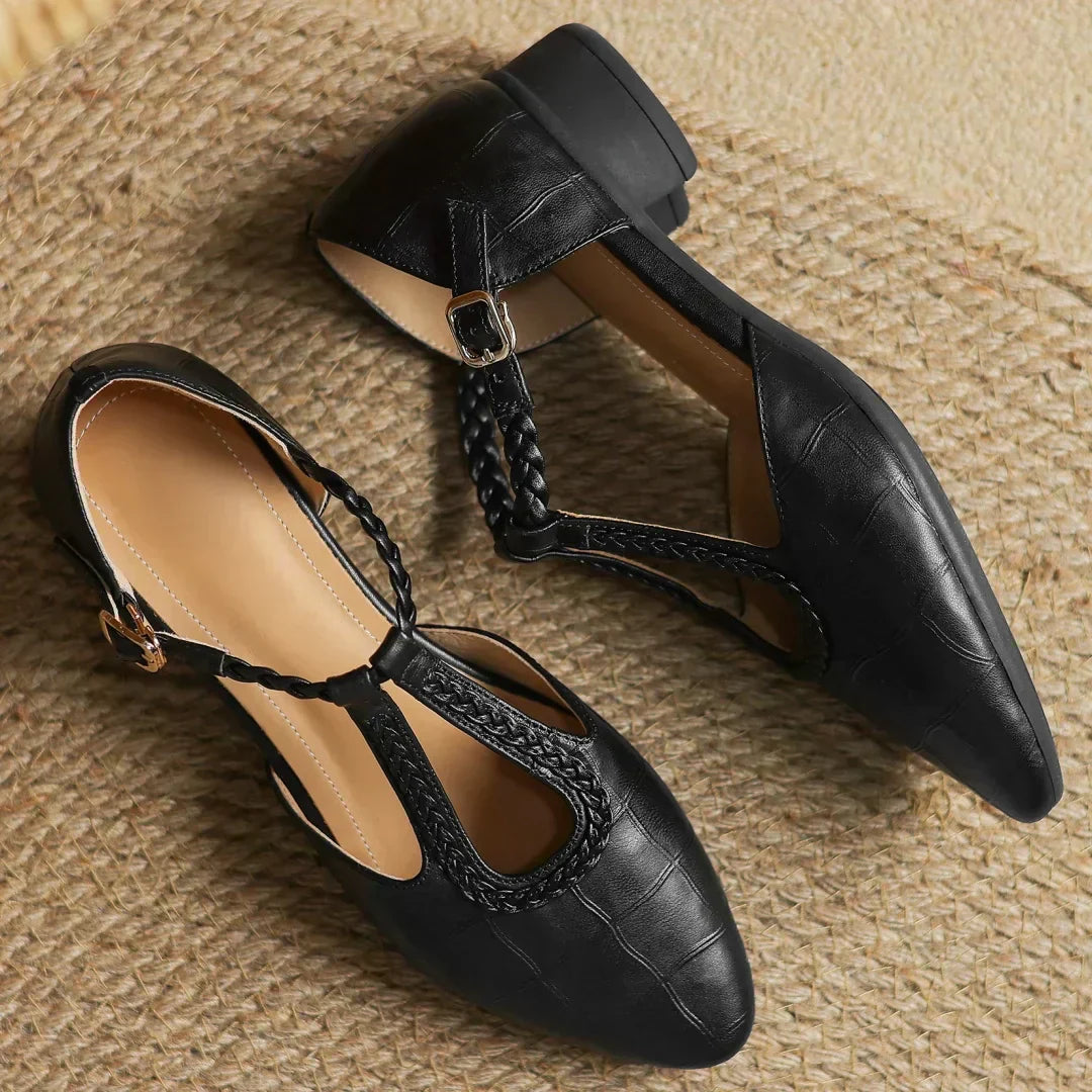 Eliana™ Elegant Leather Sandal