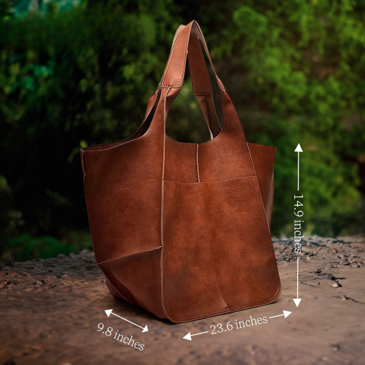 Ruth - Timeless Allure Leather Tote Bag