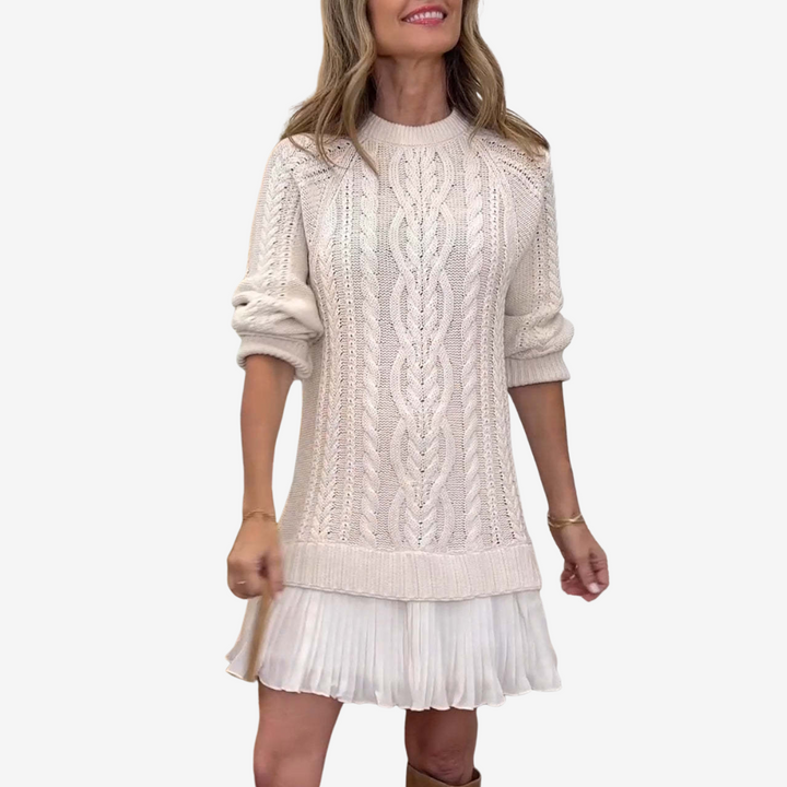 Gaelle – Knitted Sweater Dress