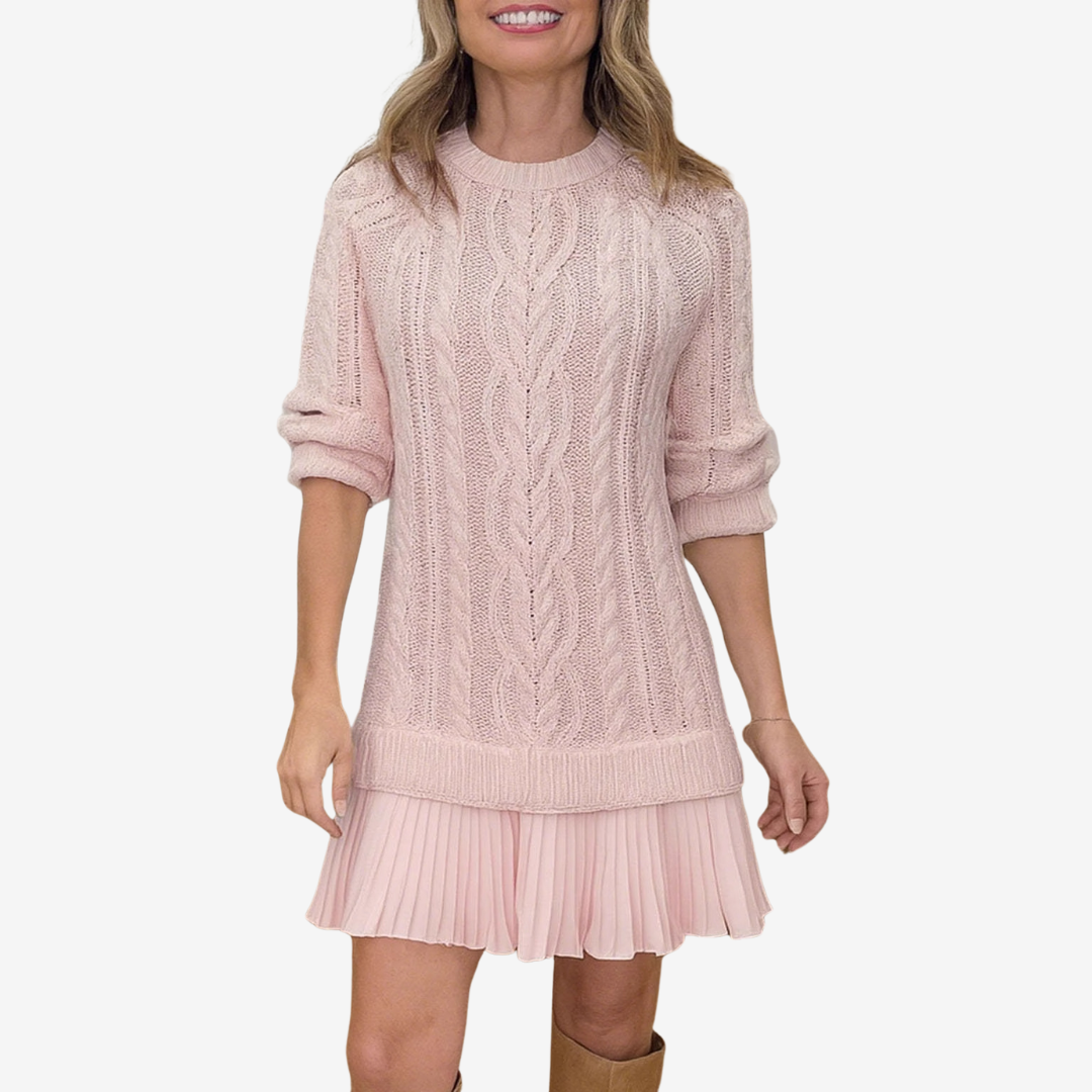 Gaelle – Knitted Sweater Dress