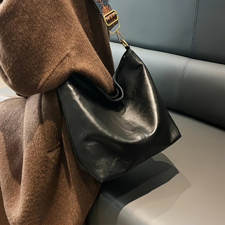 OLIVIA | Classic Leather Tote