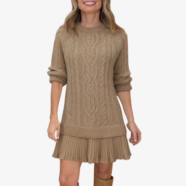 Gaelle – Knitted Sweater Dress
