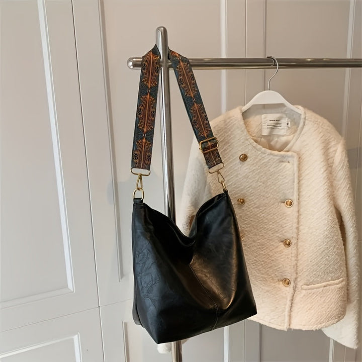 OLIVIA | Classic Leather Tote