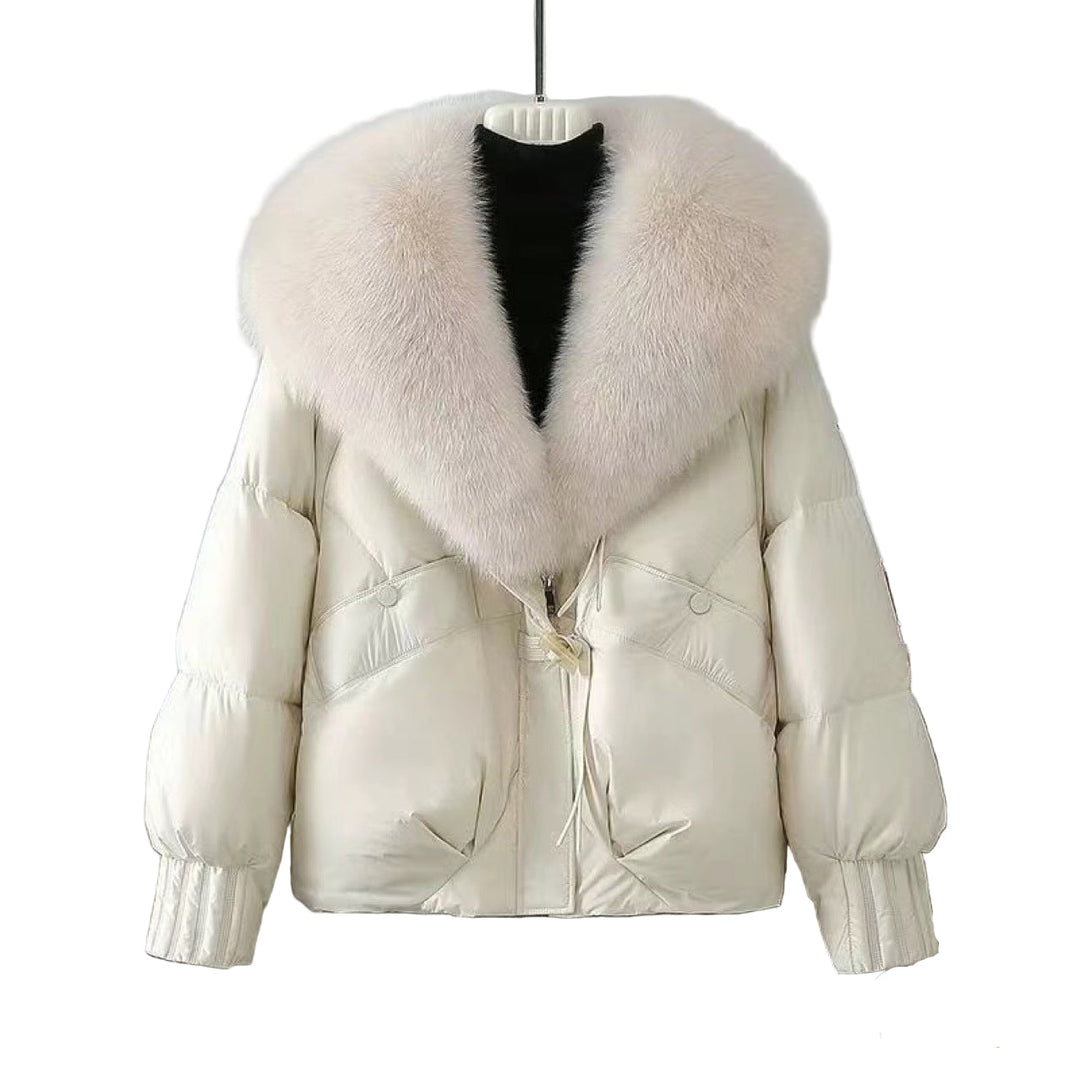 ELIZA™ - Winter Short Fur Collar  Jacket