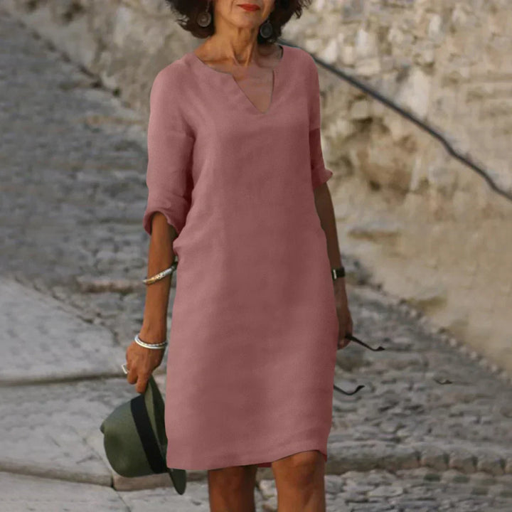 Alessia | Comfortable Linen Dress