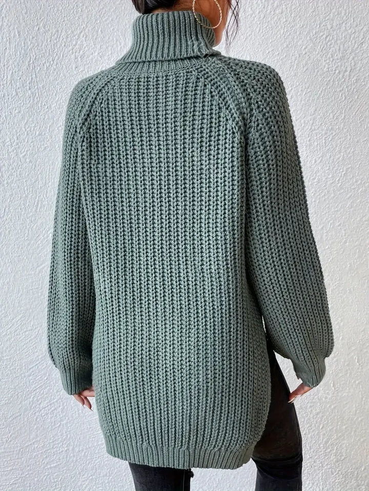 Lavender - Couture Roll Neck Jumper