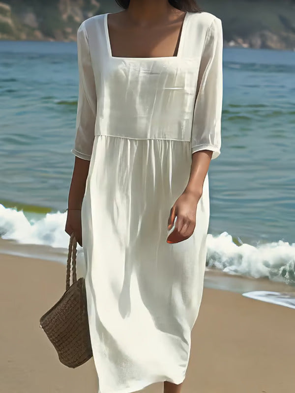 Harper | Casual Linen Dress